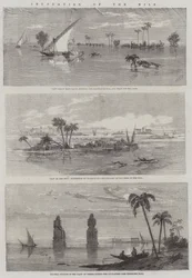 Überschwemmung des Nils